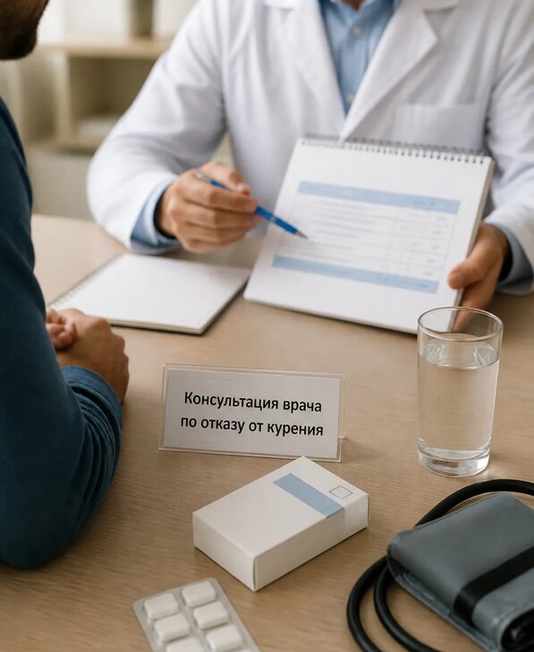 Консультация врача по отказу от курения для взрослых в Чапаевске